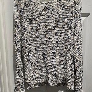 A New Day black & white sweater Size M